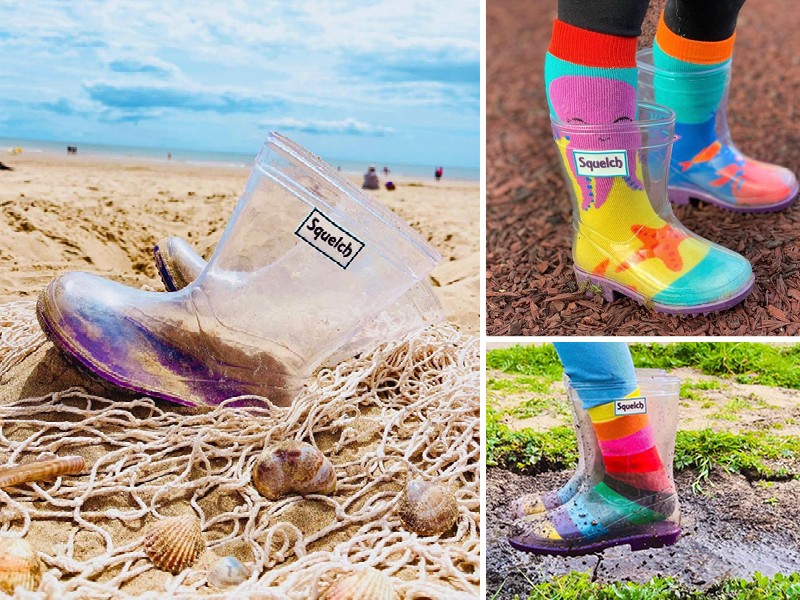 Translucent wellies hotsell